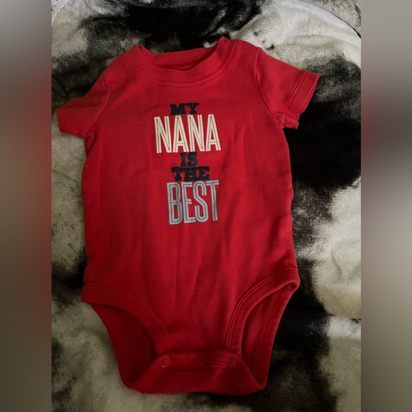 6/10$ NWOT Carters 6M “nana” onesie/bodysuit - Picture 1 of 2